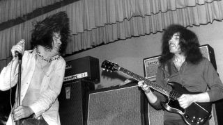 Ozzy Osbourne and Tony Iommi in Sabbath’s early days