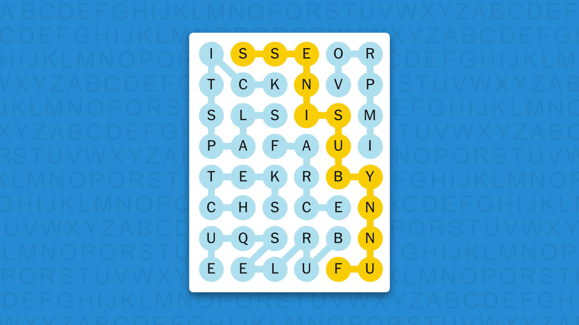 NYT Strands answers for game 969 on a blue background