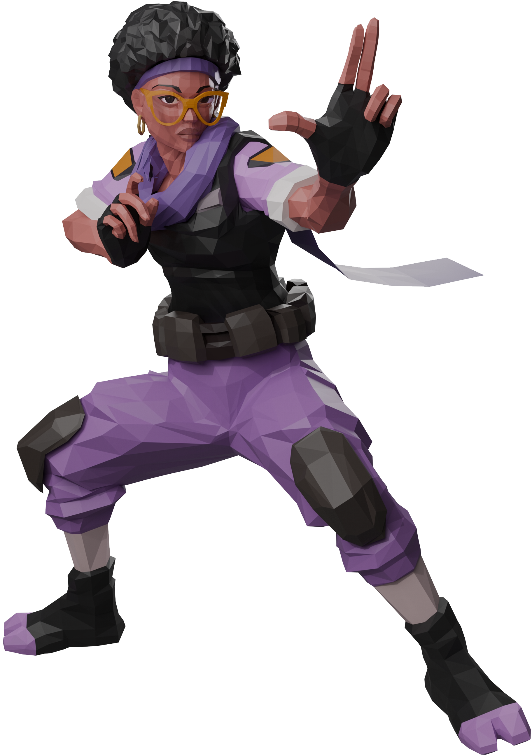 A retro fighting game