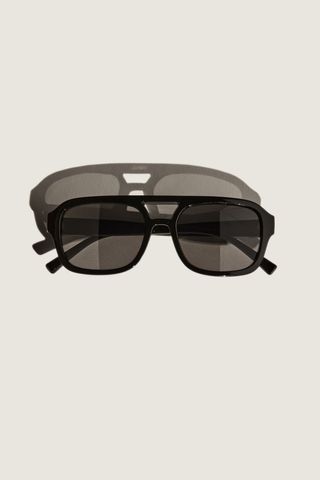 Aviator-Style Sunglasses