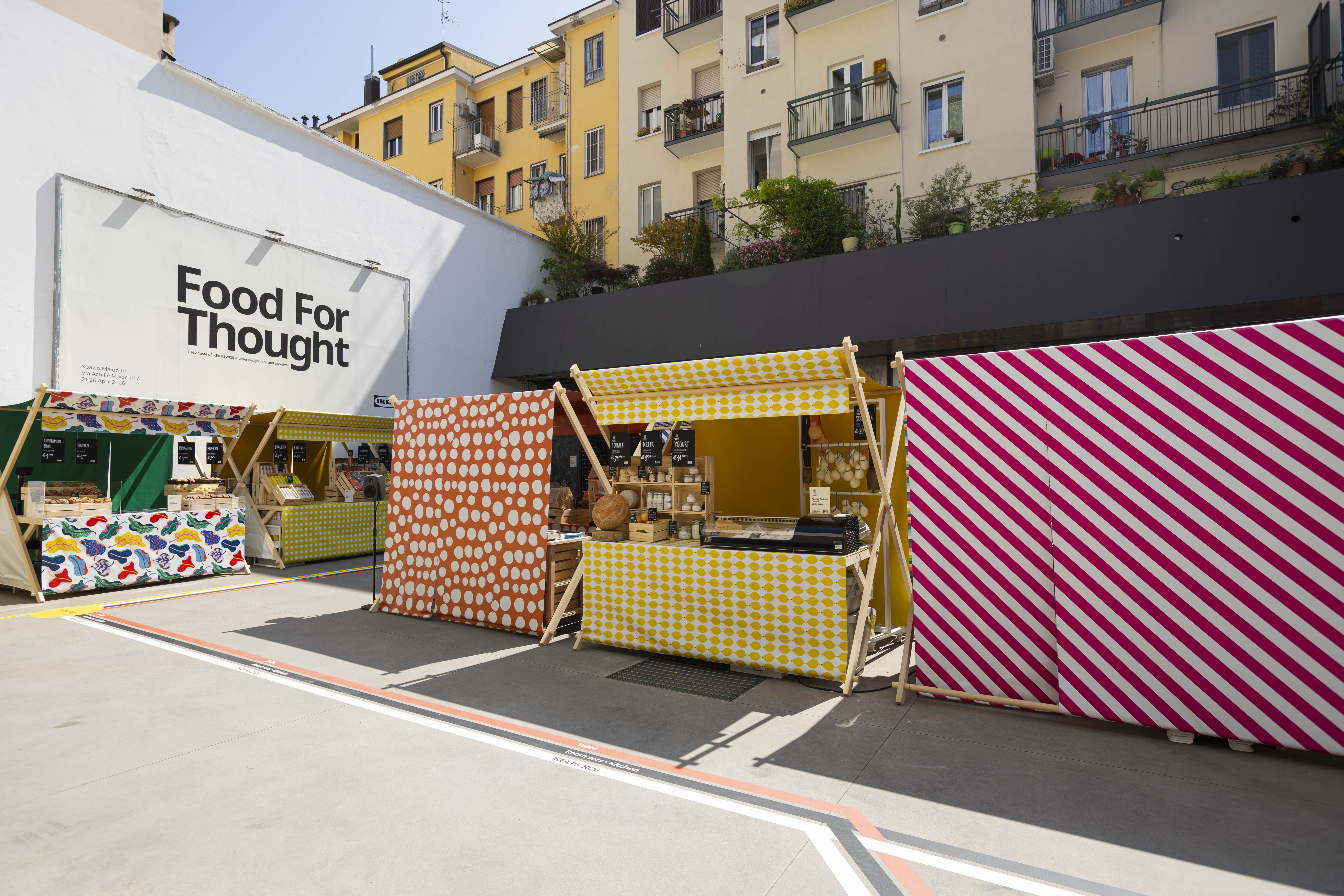 Food for Thought installation by Ikea at Milan Design Week 2026