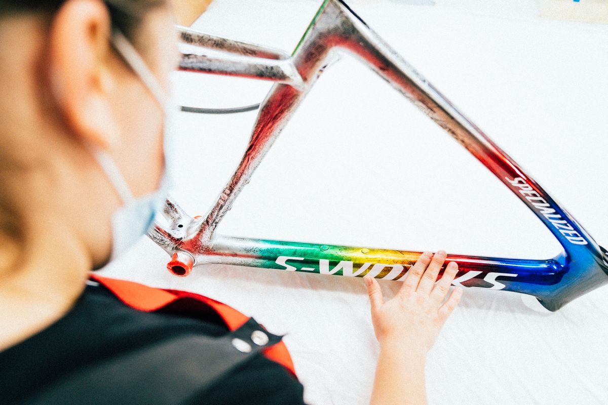 Julian Alaphilippe Specialized S-Works Tarmac SL7