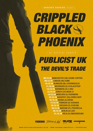 Crippled Black Phoenix tour poster
