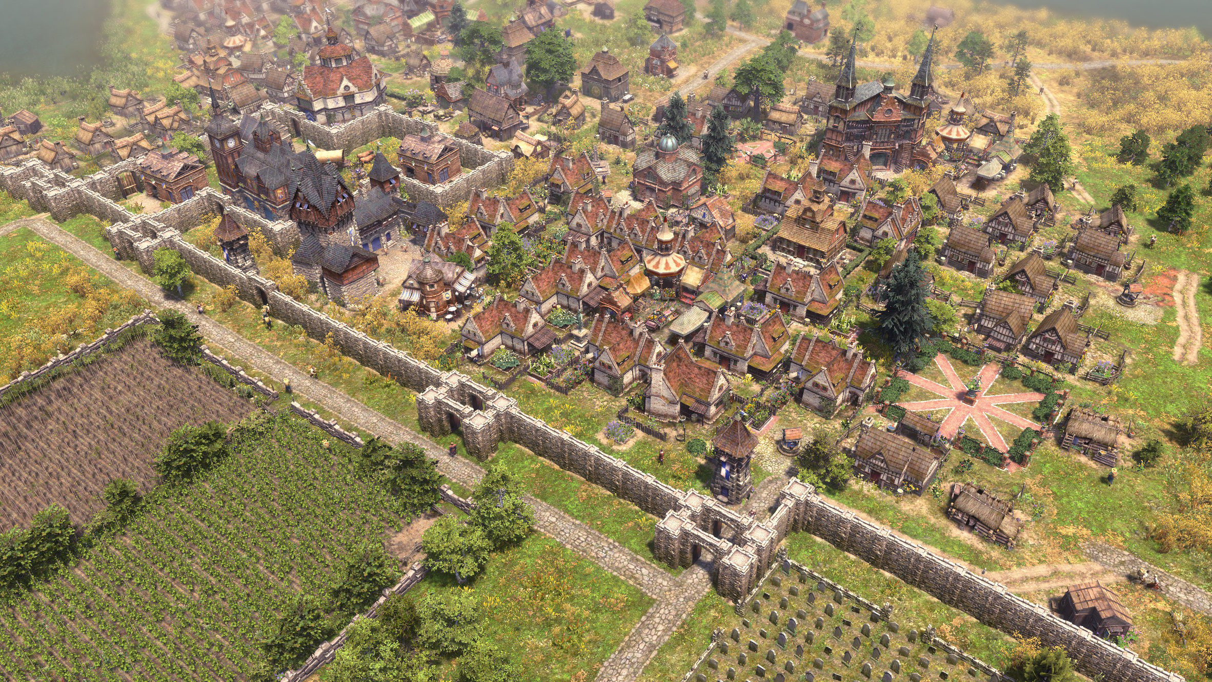 Medieval village