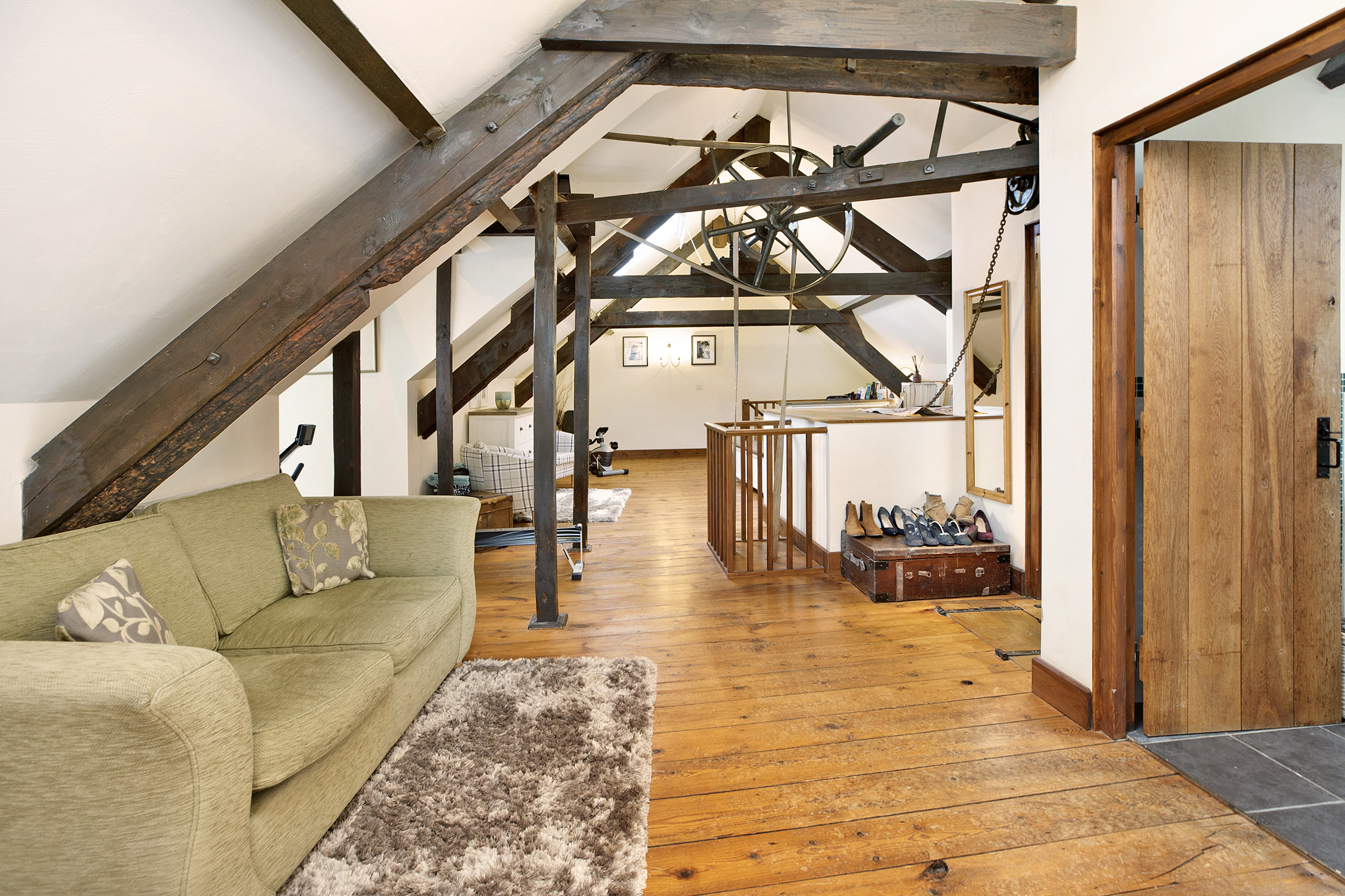The mill retains many original features