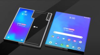 lg rollable phone concept full