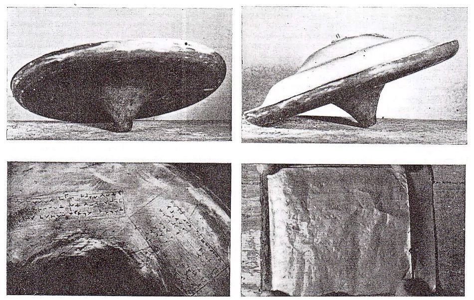 The &quot;flying saucer&quot; captivated the U.K. press in 1957.