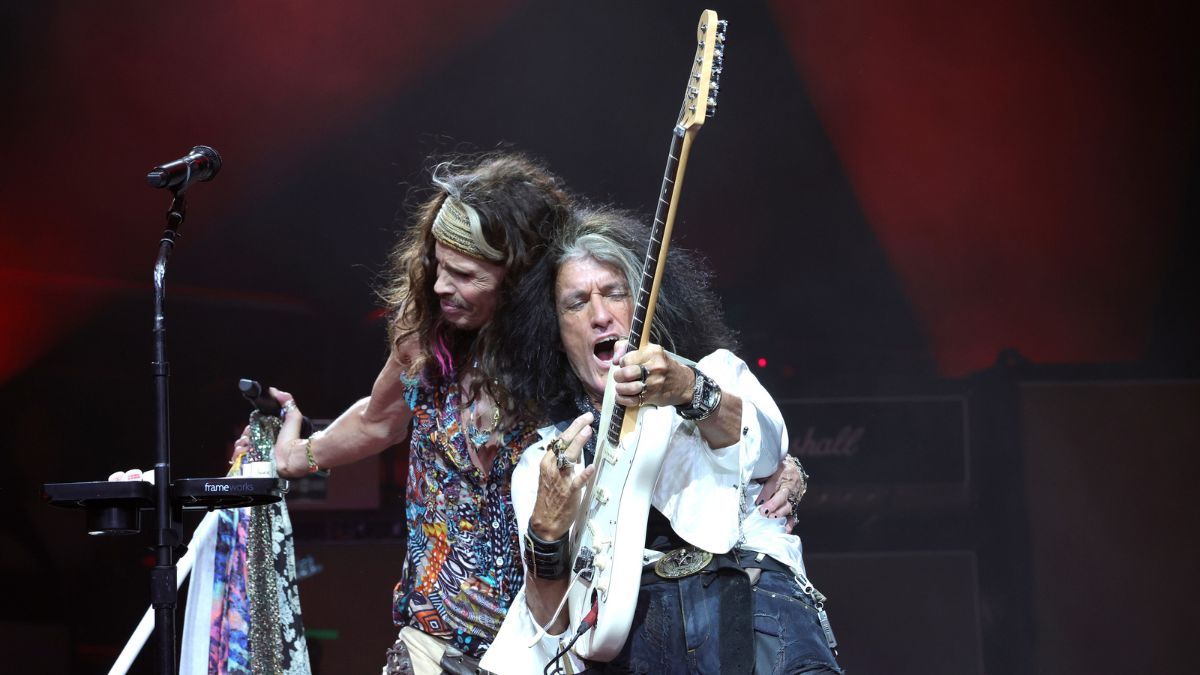 Joe Perry and Steven Tyler