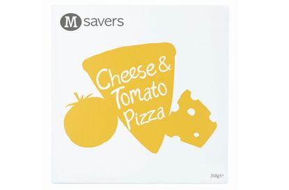 Morrisons Cheese And Tomato Saver Pizza: 1/10
