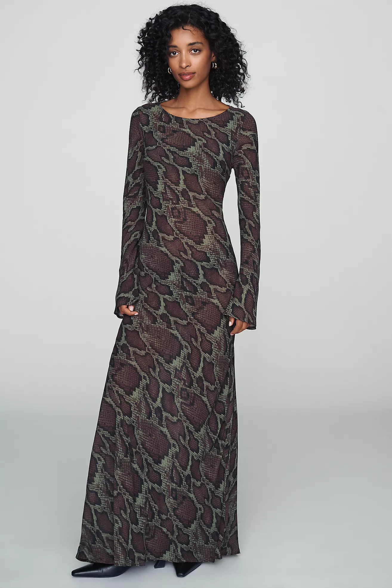 Afrm Jetta Maxi Dress