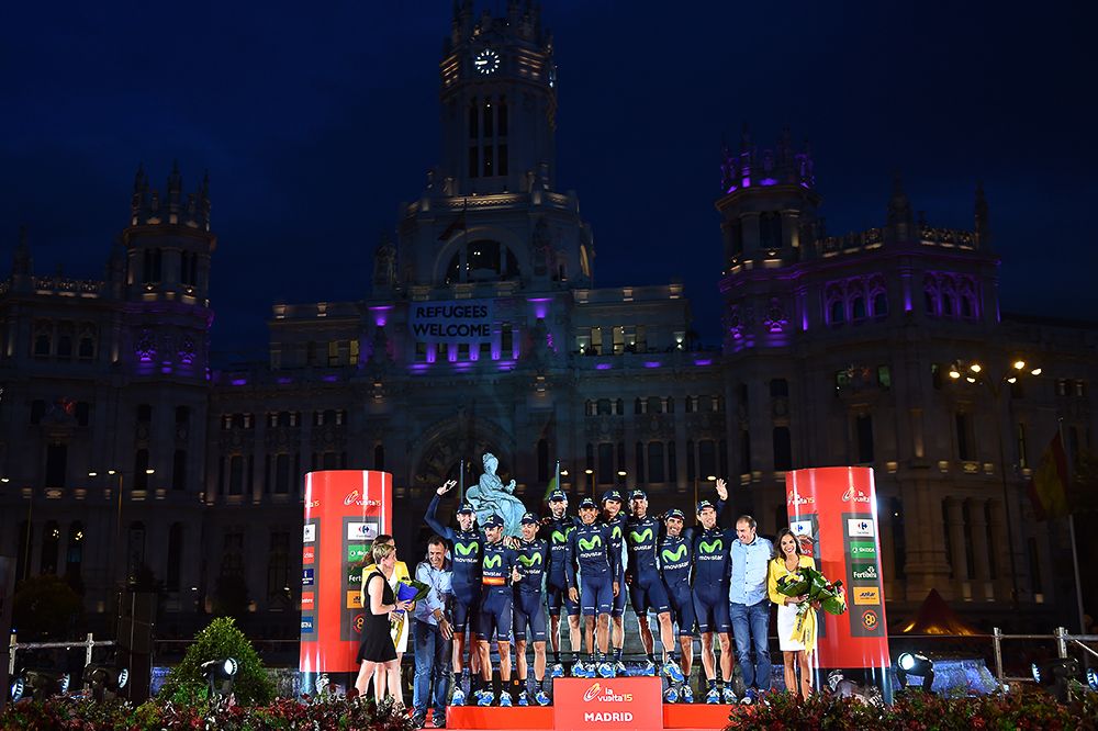 Movistar took the teams classification.