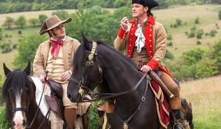 beauty and the beast josh gad and horse buddy