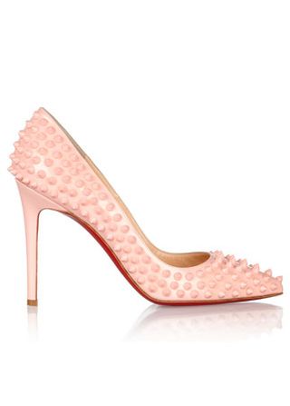 Christian Louboutin spiked pumps, £735