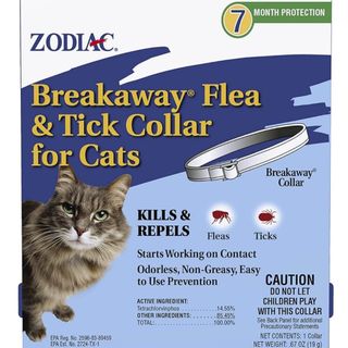 Zodiac Breakaway Flea and Tick Collar for Cats