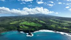 Aerial view of Kapalua, Hawaii