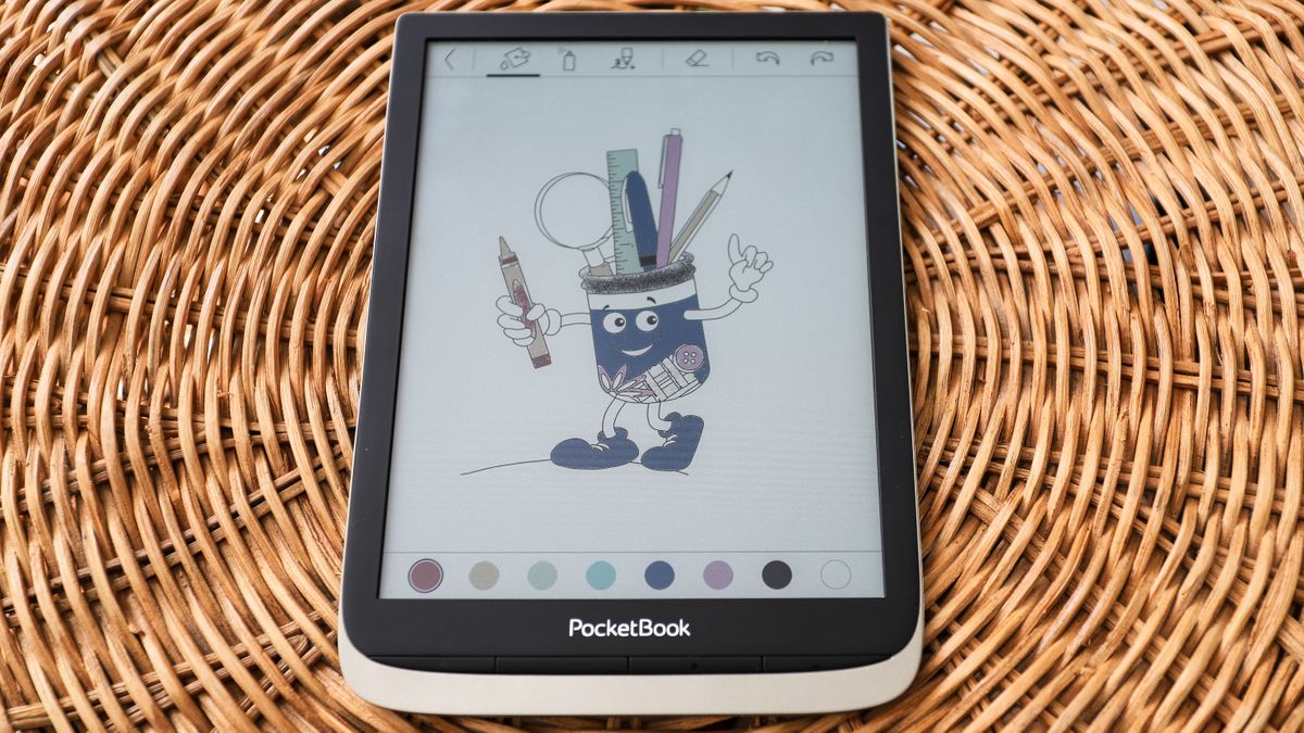 PocketBook InkPad Color review TechRadar