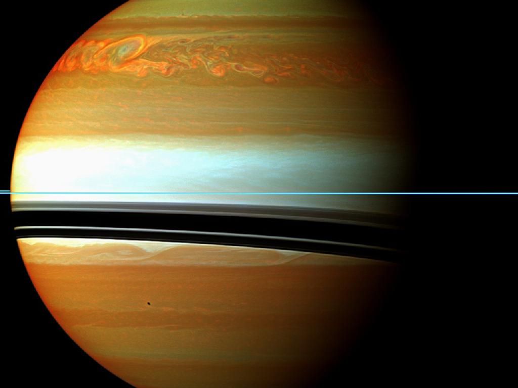 Cassini Saturn Storm