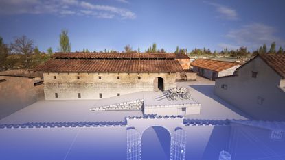 Carnuntum fell into decline in the fourth century A.D., and now the city is largely hidden underground. So the archaeologists used non-invasive methods, like ground-penetrating radar, to peer under the surface. 