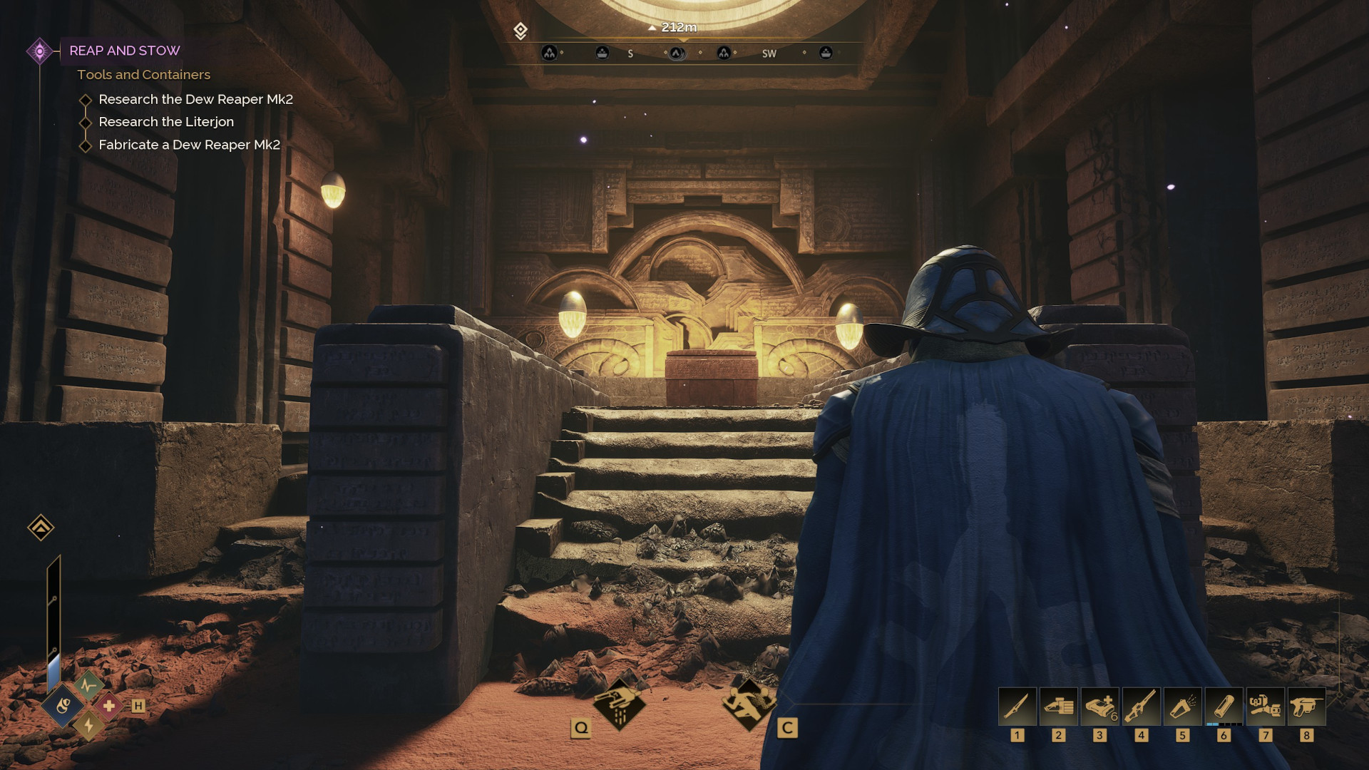 Within the Trial of Aql in Dune Awakening