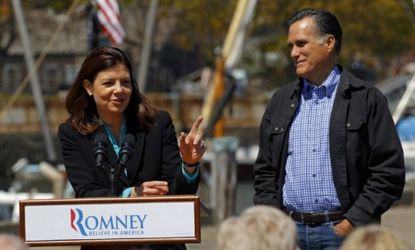 In 2010, Sen. Kelly Ayotte (R-N.H.) swept to victory with the help of Sarah Palin, and now, she's being considered as a potential running mate by Mitt Romney.