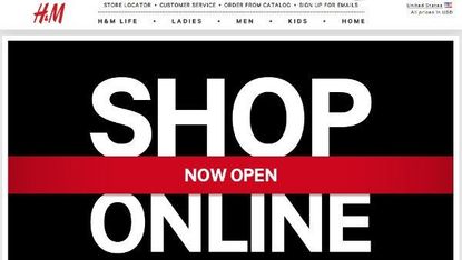 H M Online Shopping H M Launches E Commerce Site Marie Claire