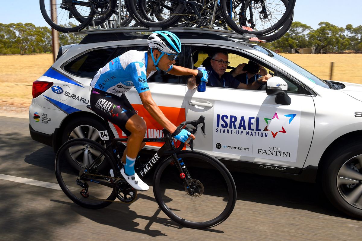Omer Goldtsein at the Israel Start-Up Nation car