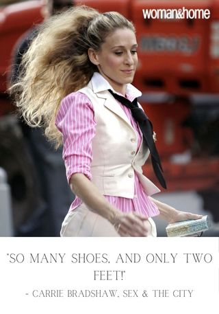 Carrie Bradshaw shoe quotes