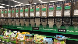 Buying pet food in bulk