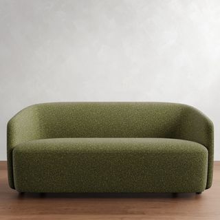 green loveseat