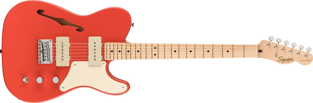 Squier Paranormal Series electric guitars and basses