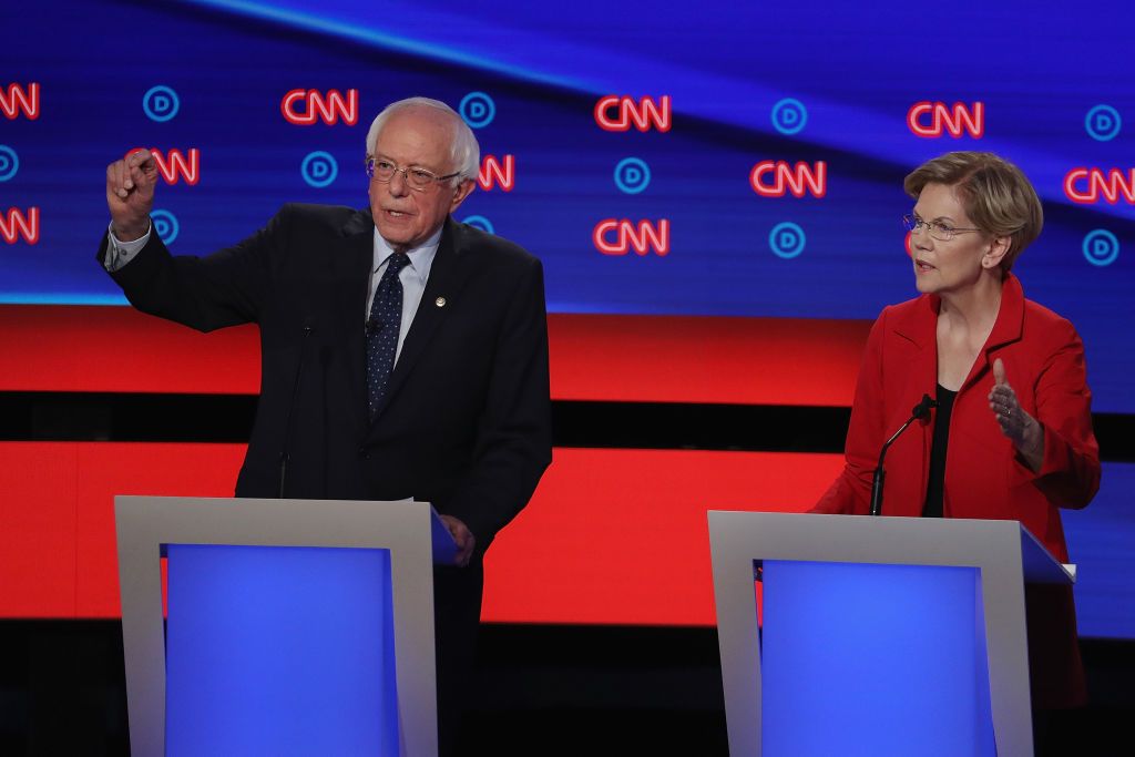 Bernie Sanders and Elizabeth Warren