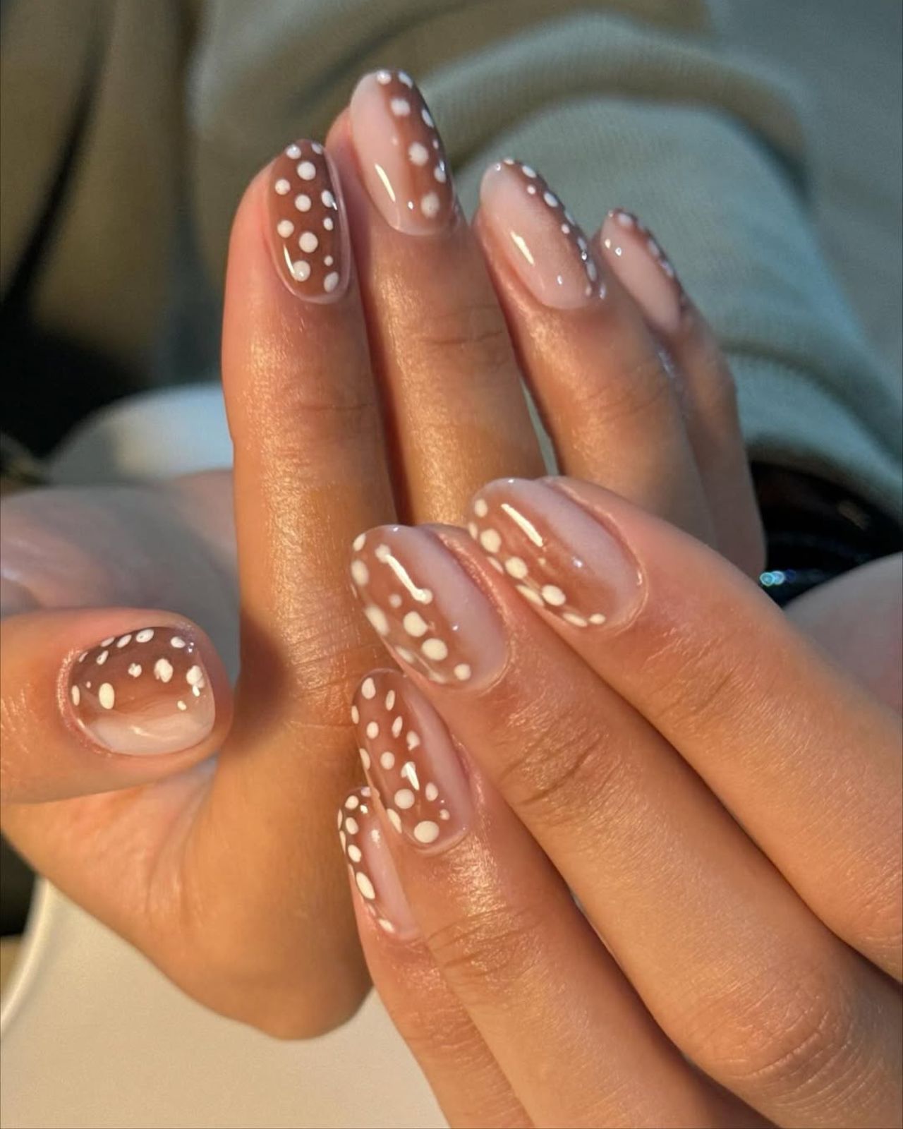 Bambi Print Nails @corrinnabianca