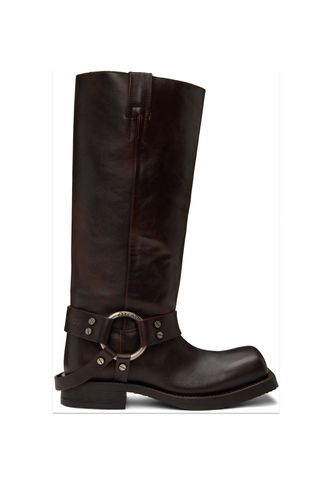 Acne Studios – SSENSE – Exclusive brown boots with bar