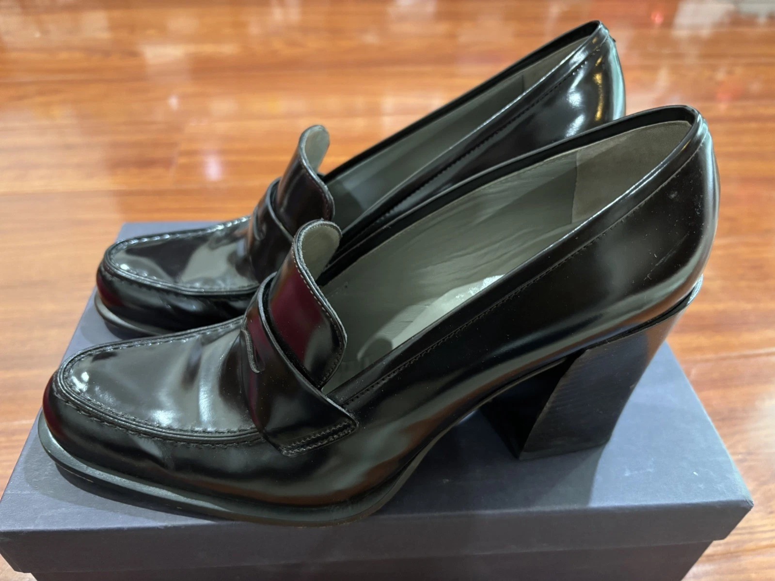 Prada, Chocolate Loafers