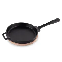 6. Ooni Cast Iron Skillet Pan