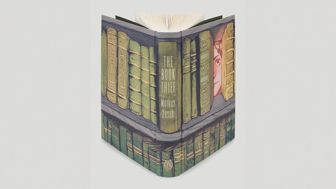 Three images from the new Book Thief Folio release.