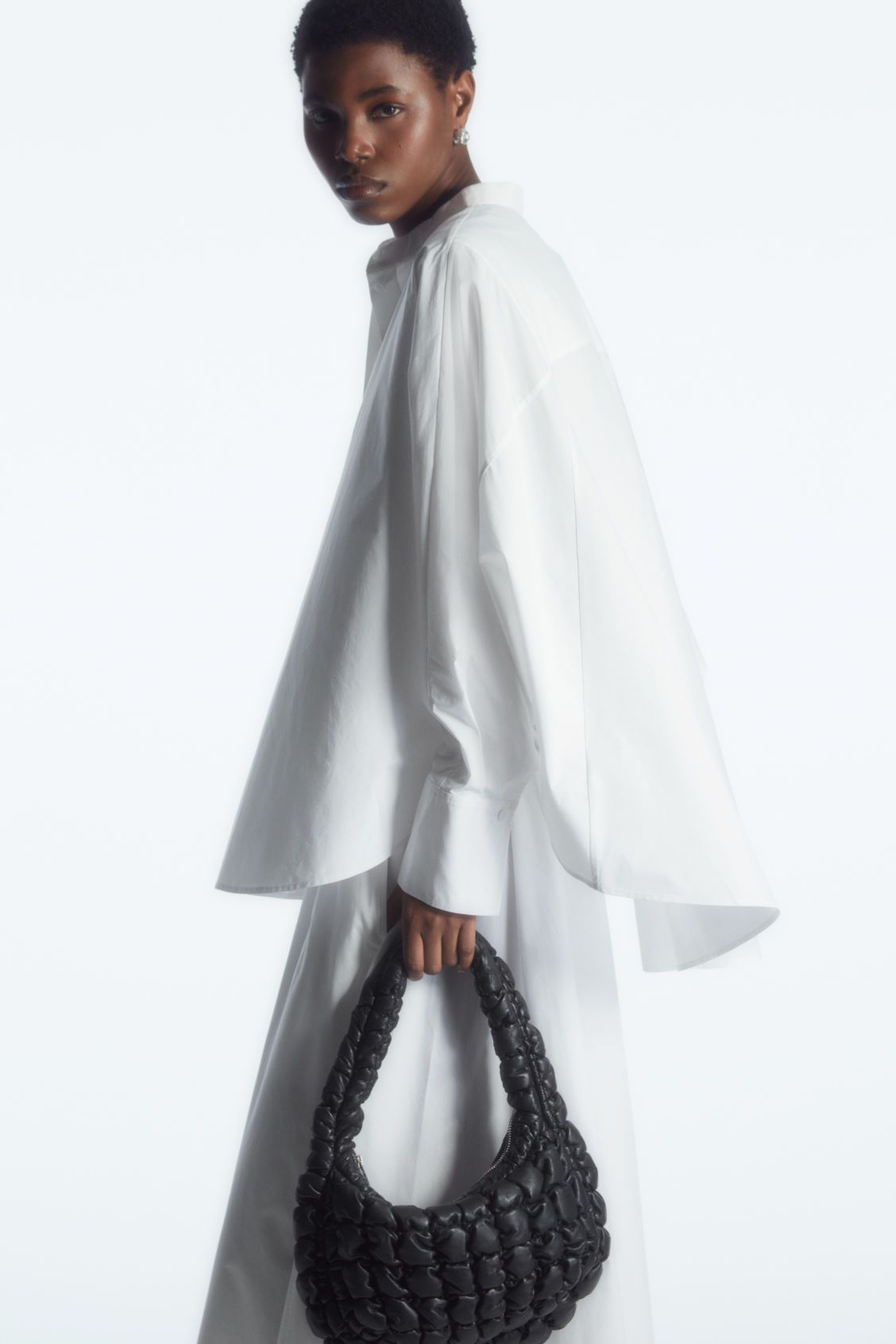 Oversized Cape Shirt