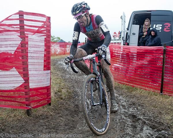 Chris Jones (Rapha-Focus) made his 'cross season debut in Fort Collins.