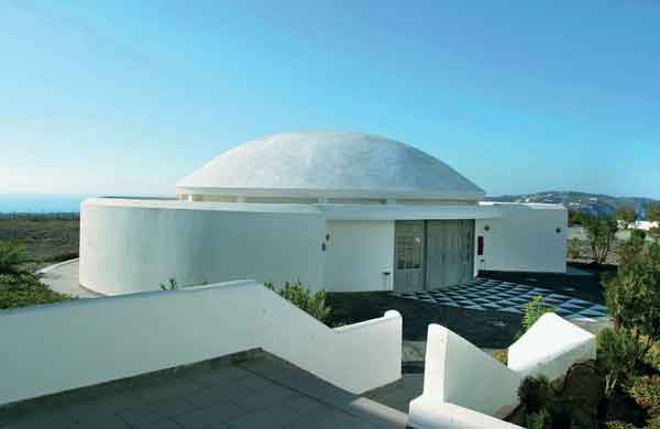 J Boutari &amp;amp; Son hospitality centre at its Santorini winery base