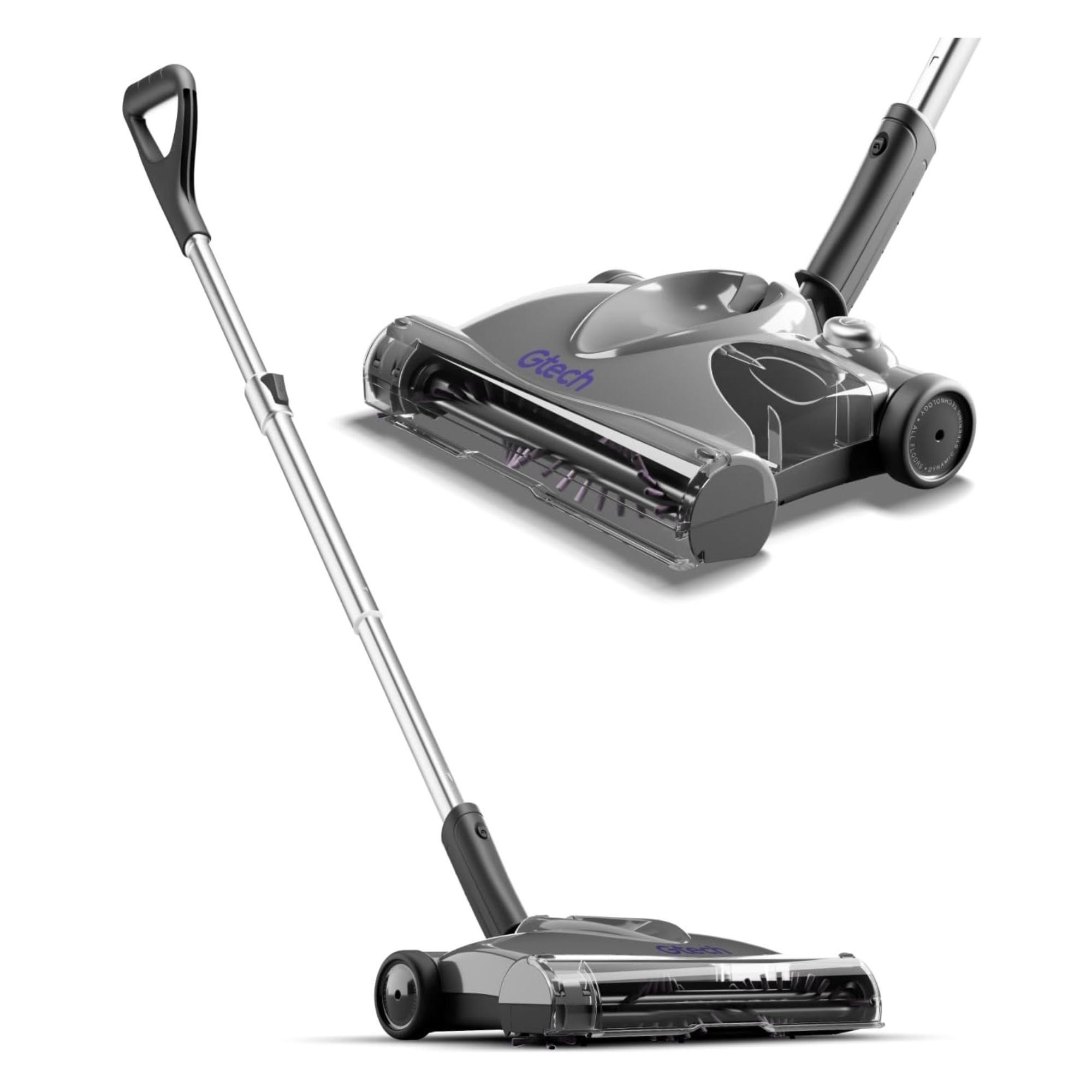 Gtech SW02 Cordless Lithium Carpet and Hardwood Floor Sweeper