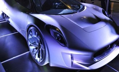 A Jaguar C-X75 was unveiled in Los Angeles last year: 250 more of the super-expensive hybrid cars will ship in late 2013.