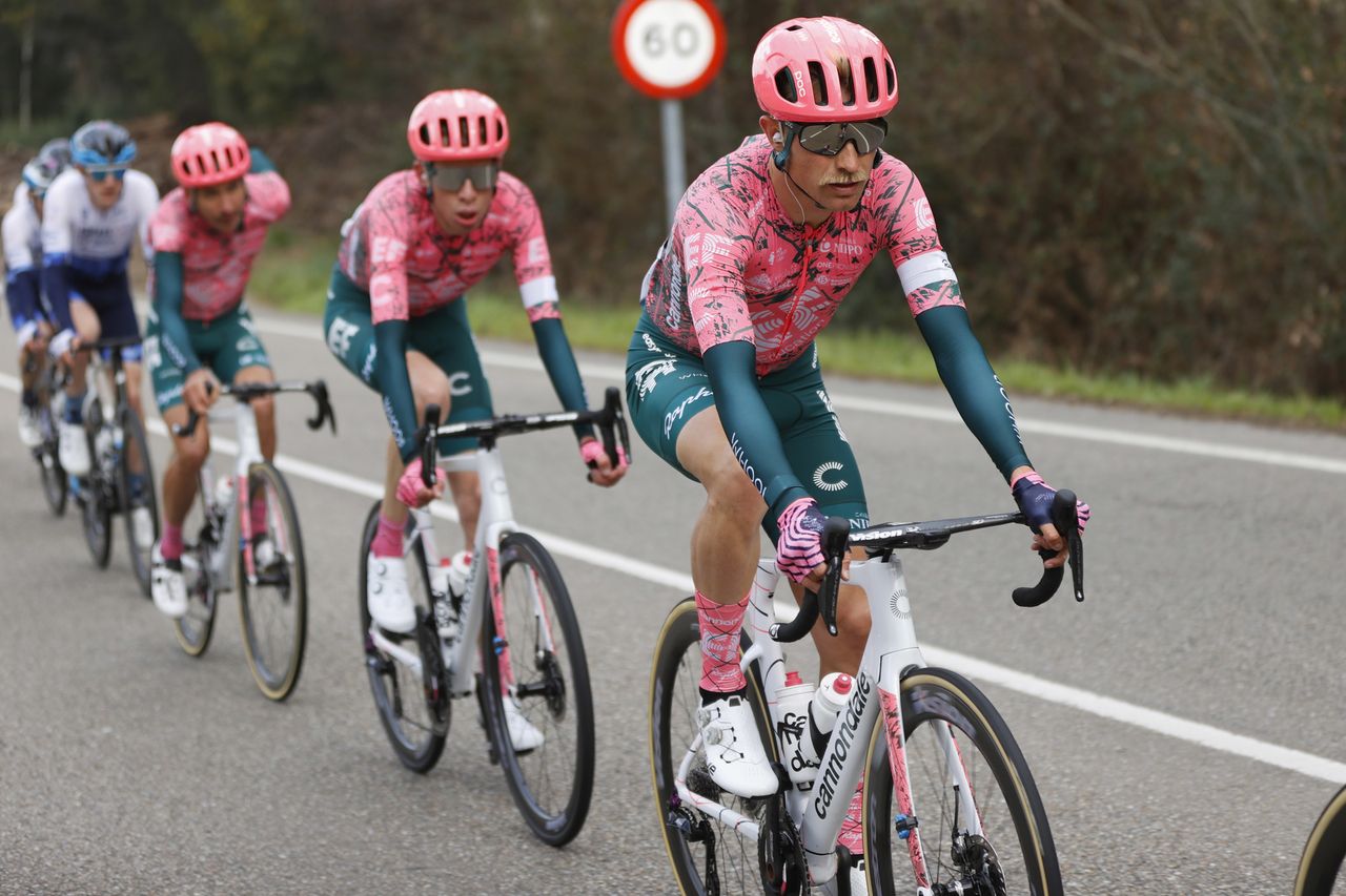 Gran Camino 2022 - 1st Edition - 1st stage Porrino - Vigo 166,4 km - 24/02/2022 - Magnus Cort (DEN - EF Education - EasyPost) - photo Luis Angel Gomez/SprintCyclingAgency&Acirc;&copy;2022