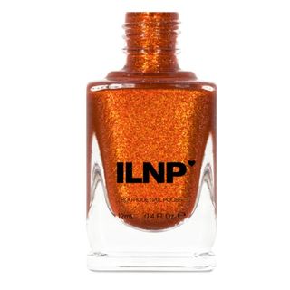 ILNP Pumpkin Patch - Vivid Burnt Orange Shimmer Nail Polish 