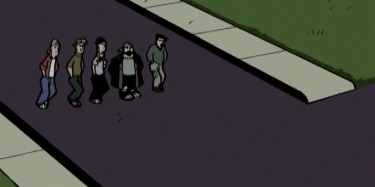 Clerks the Animated series end of clip show stand by me