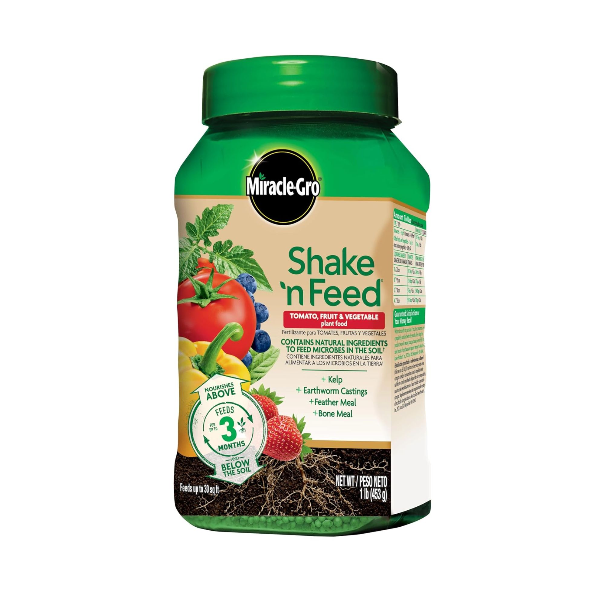 Vegetable shake 'n feed