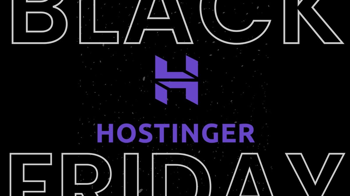 Hostinger slashes 84% off premium shared hosting as a Black Friday treat