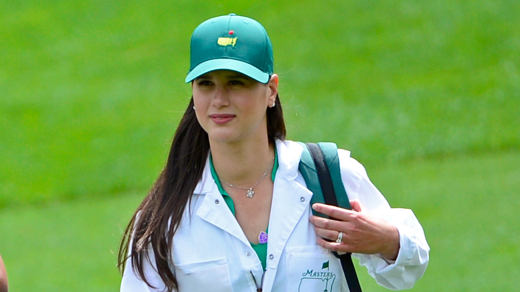 Hildegard vegas at the Masters Par-3 Contest 