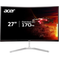 Price watch: ➖Acer EDA270U Pbmiipx | 27-inch | 1440 p | 170 Hz | 1 ms | 1500 R curved | $184.10 $159.99 at Amazon (save $24.11)