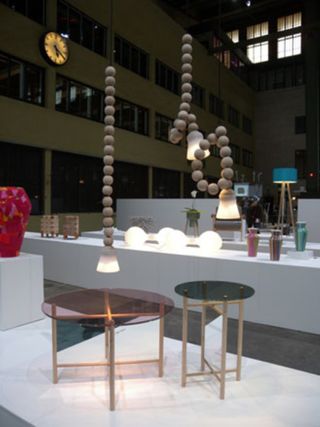 Tables and decorative lights