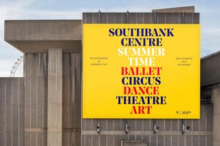 North Design’s branding for the Southbank Centre, London